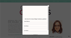 Desktop Screenshot of canoeridgecreations.com