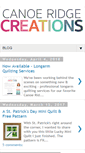 Mobile Screenshot of canoeridgecreations.com
